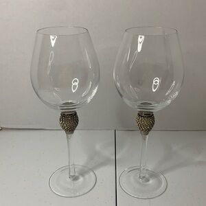 Glass Wine Cocktail Toasting Long Stem Wedding Party